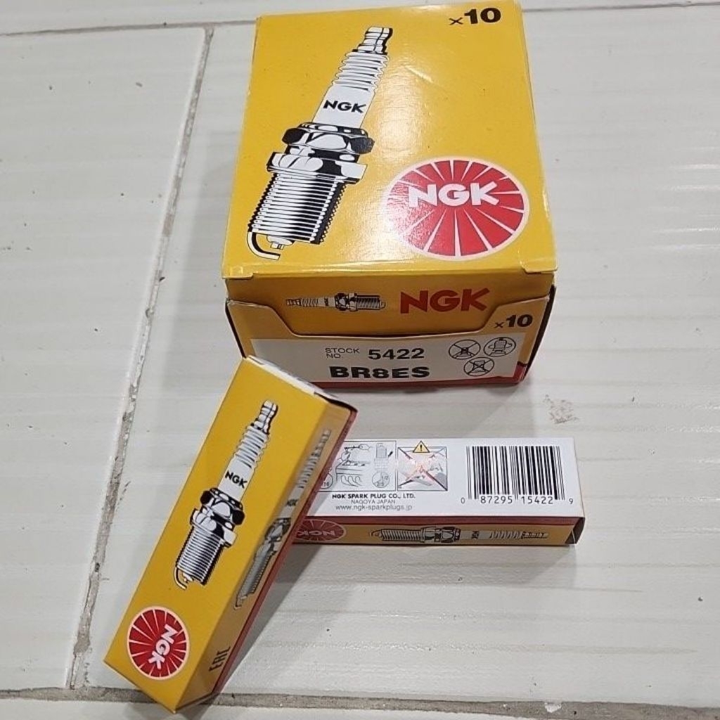 ปลั๊ก NGK R JAPAN 1 ชิ้น BR8ES no. 5422