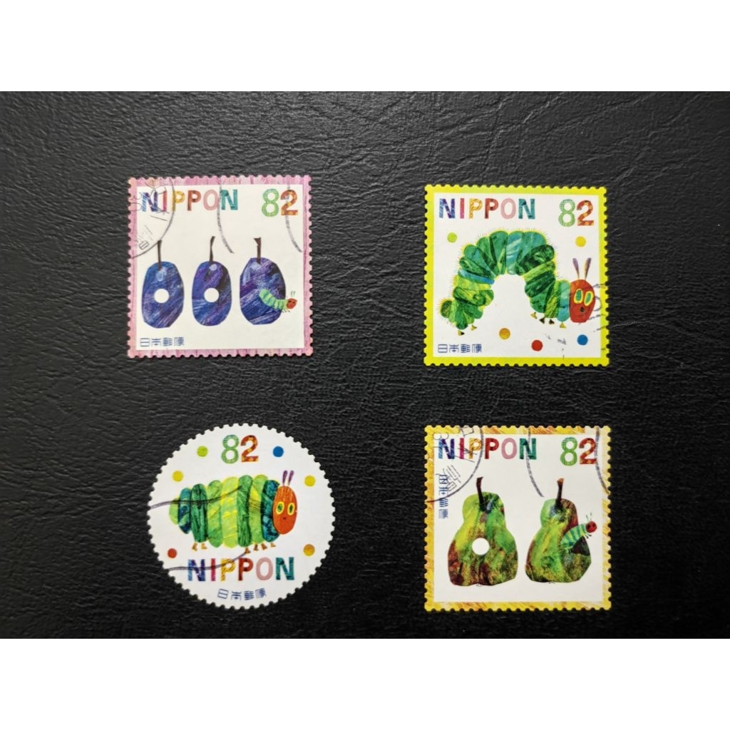 [s99] แสตมป์ญี่ปุ่น 4 ชิ้น