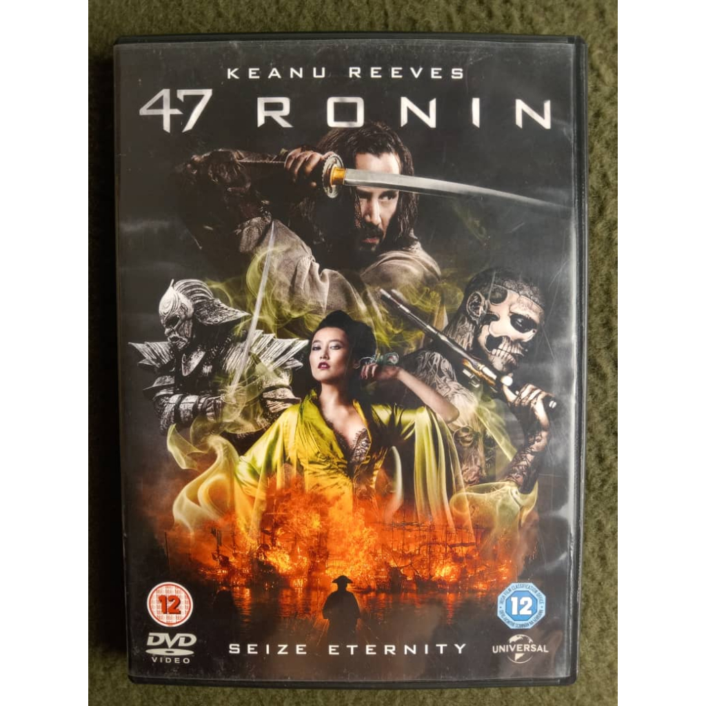 47 RONIN - KEANU REEVES DVD MOVIE
