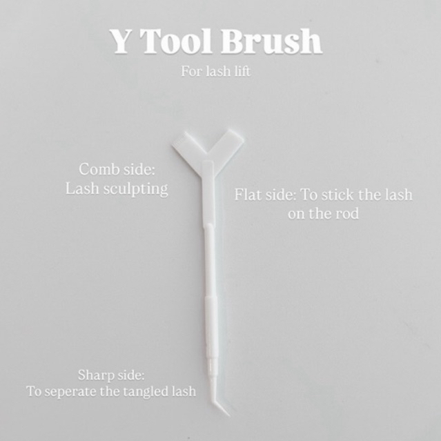 Y Tools Brush (1 ชิ้น) Lash Lift Tools