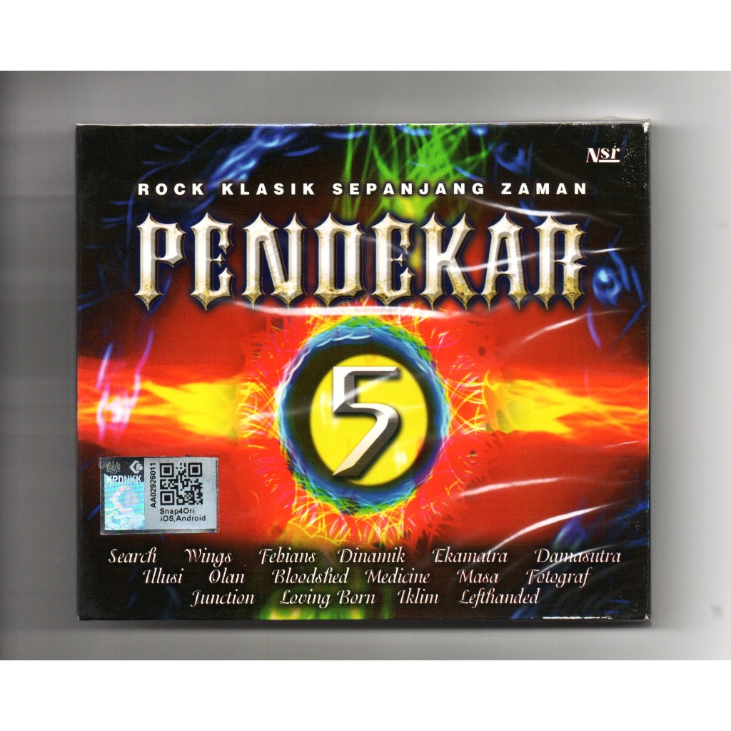 ต่างๆ 5 - Rock Klasik Sepanjang Zaman ( CD) [ Search Wings Febians Dinamik Ekamatra Iklim ]