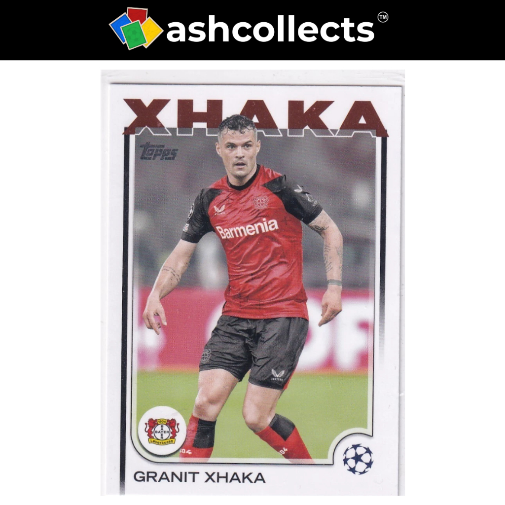 Topps UCC 2024-25 Granit Shaka Bayer Leverkusen สวิตเซอร์แลนด์ [ของสะสม]