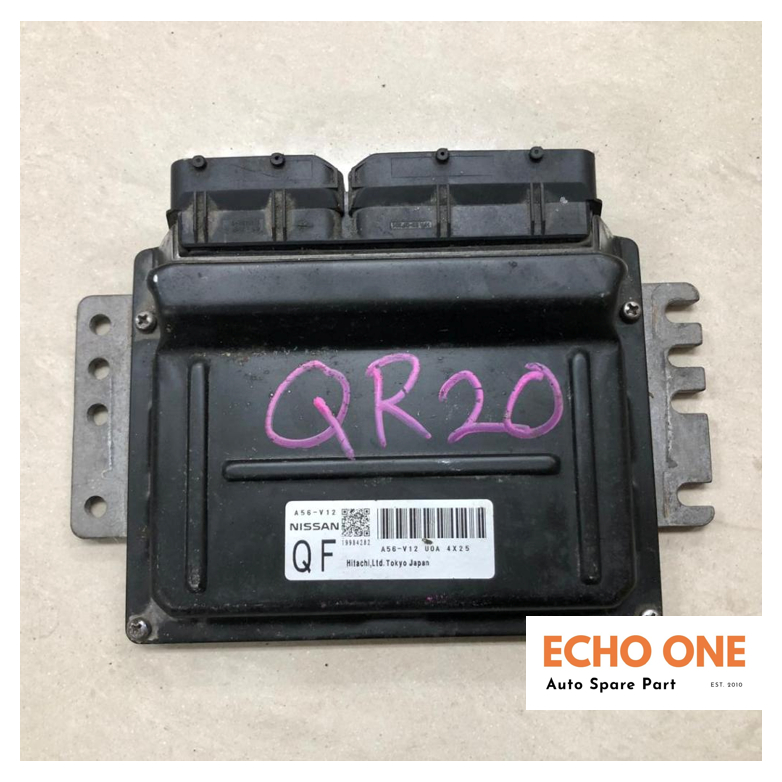 หน่วยควบคุมเครื่องยนต์ NISSAN PRESAGE ECU QR25 QF A56-V12 มือสอง