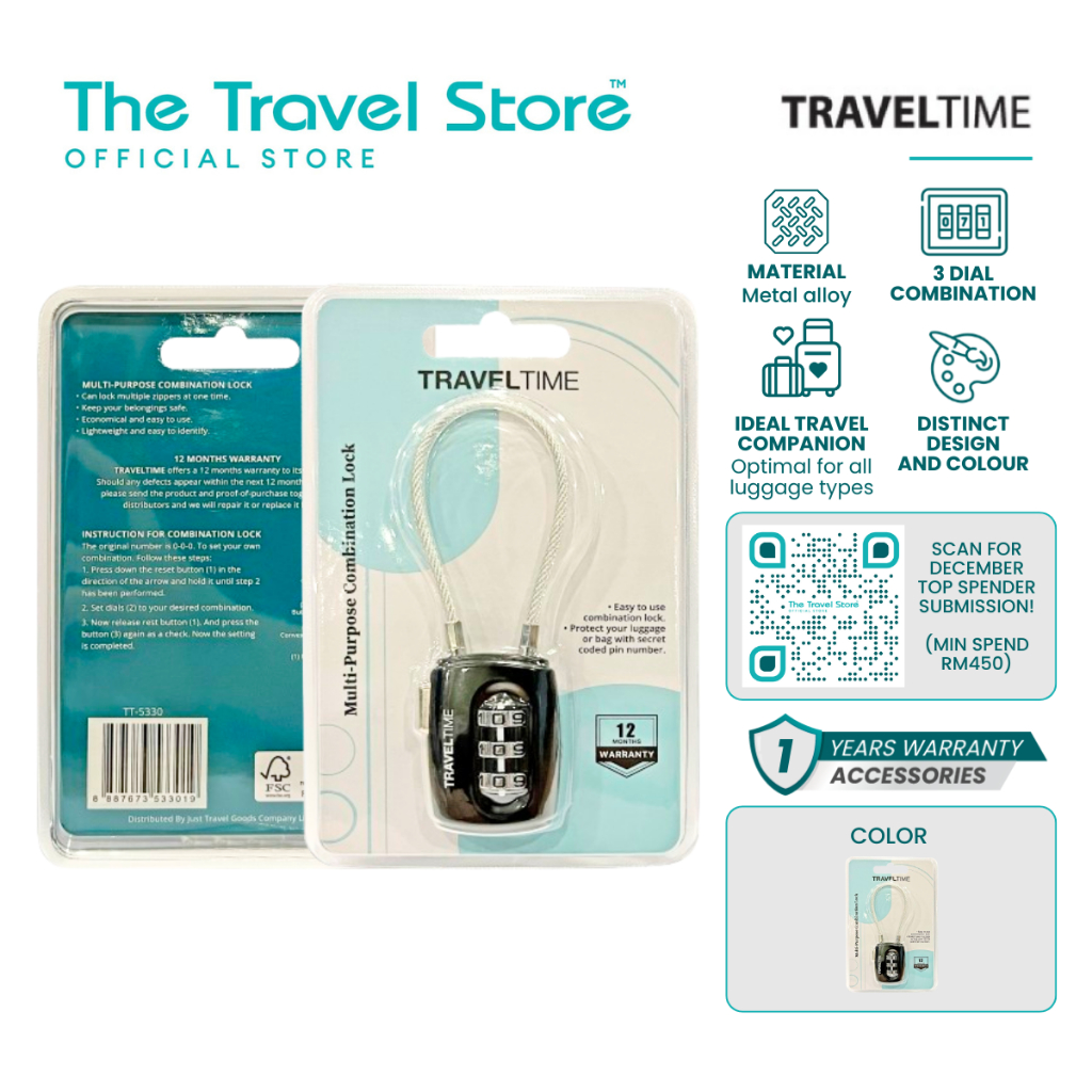 เวลาการเดินทาง TSA Combine Lock TT17-T5330 ล็อคกระเป๋าเดินทาง/ล็อค TSA/kuncia/TSA Cantaloupe TSA