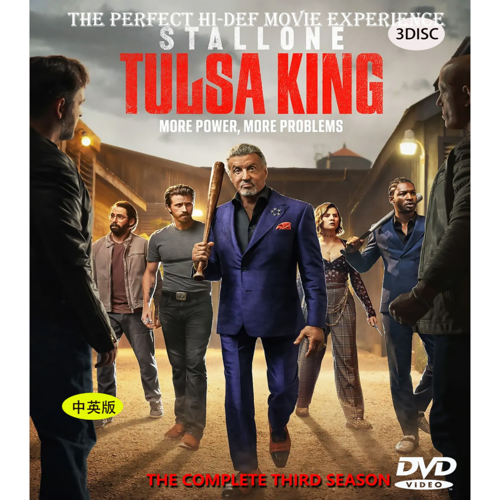 ED-DVD: Tulsa King ซีซั่น 3 (2025)1-10EP ( 3 แผ่น)