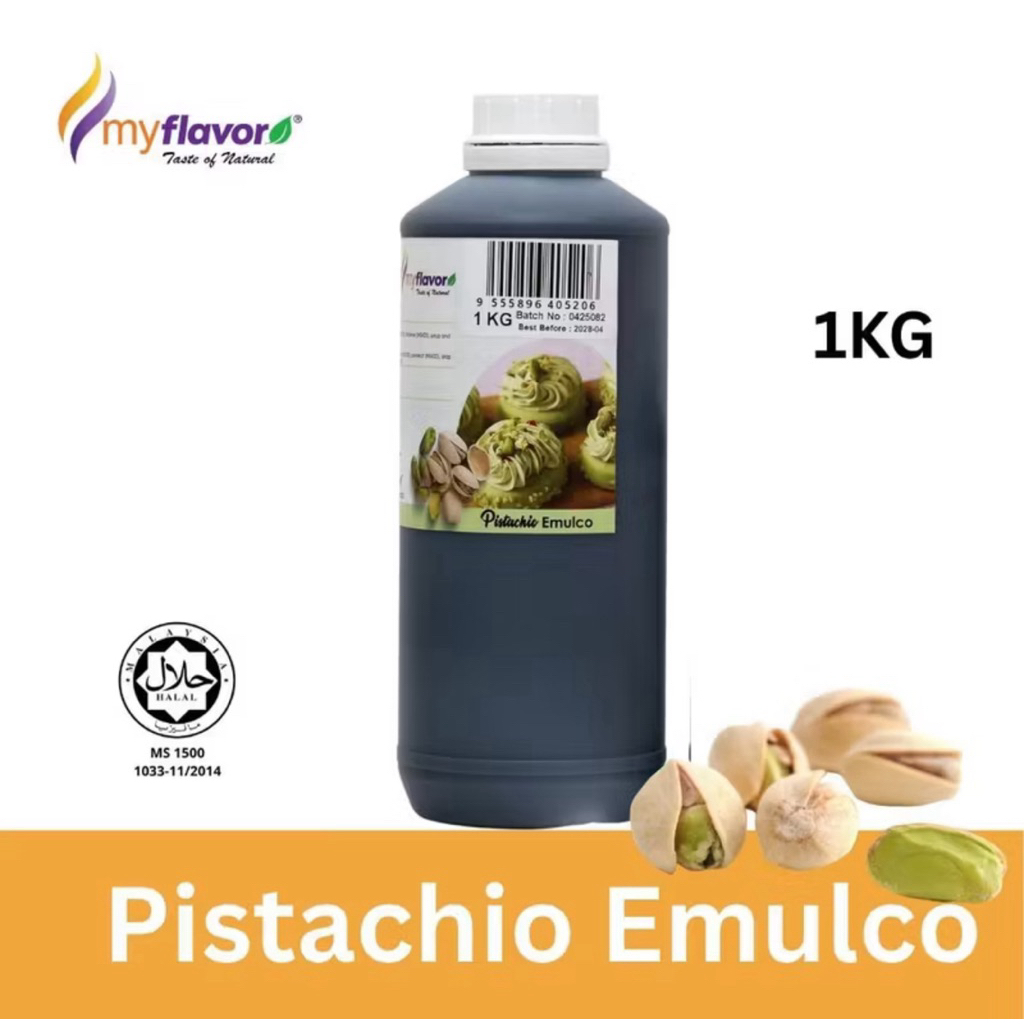 1กก. PISTACHIO Emulco MyFlavour HALAL - FOOD FLAVOUR