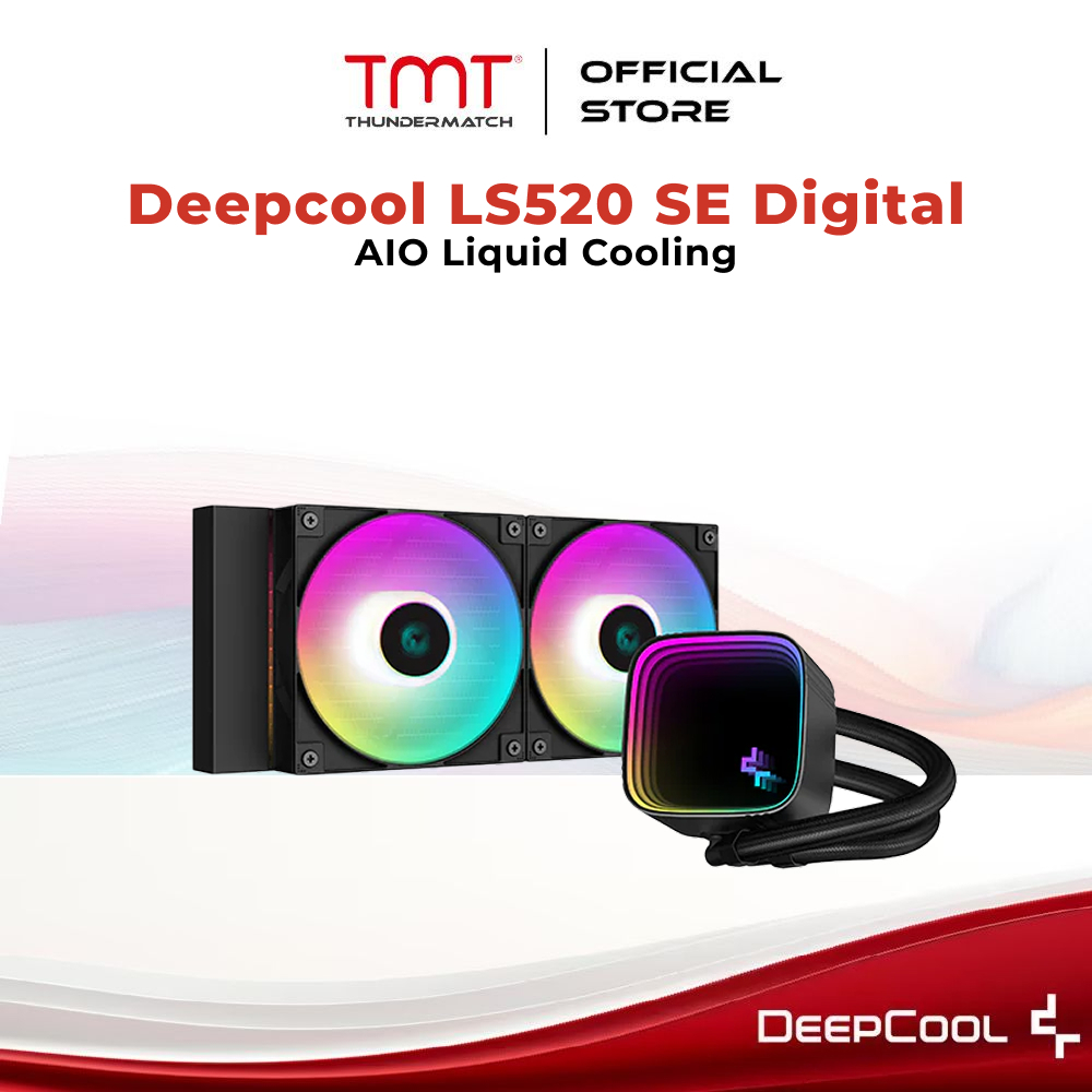 TMT Deepcool LS520 SE Digital ARGB AIO CPU Liquid Cooler