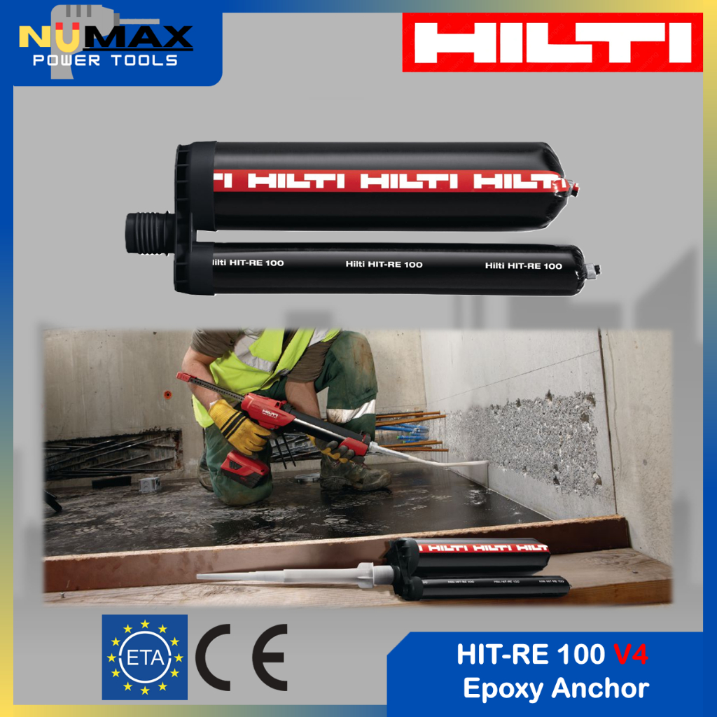 HILTI HIT-RE 100 อีพ็อกซี่ Anchor RE100 ( 500ml )