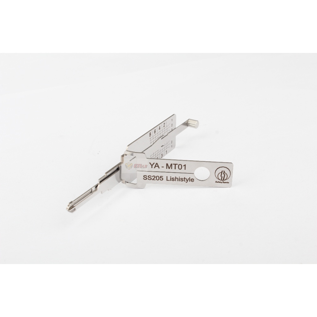 Lishi YA-MT01 SS205 YH65 EXT Pick Tool Lishistyle ถอดรหัสล็อครถจักรยานยนต์ Pick