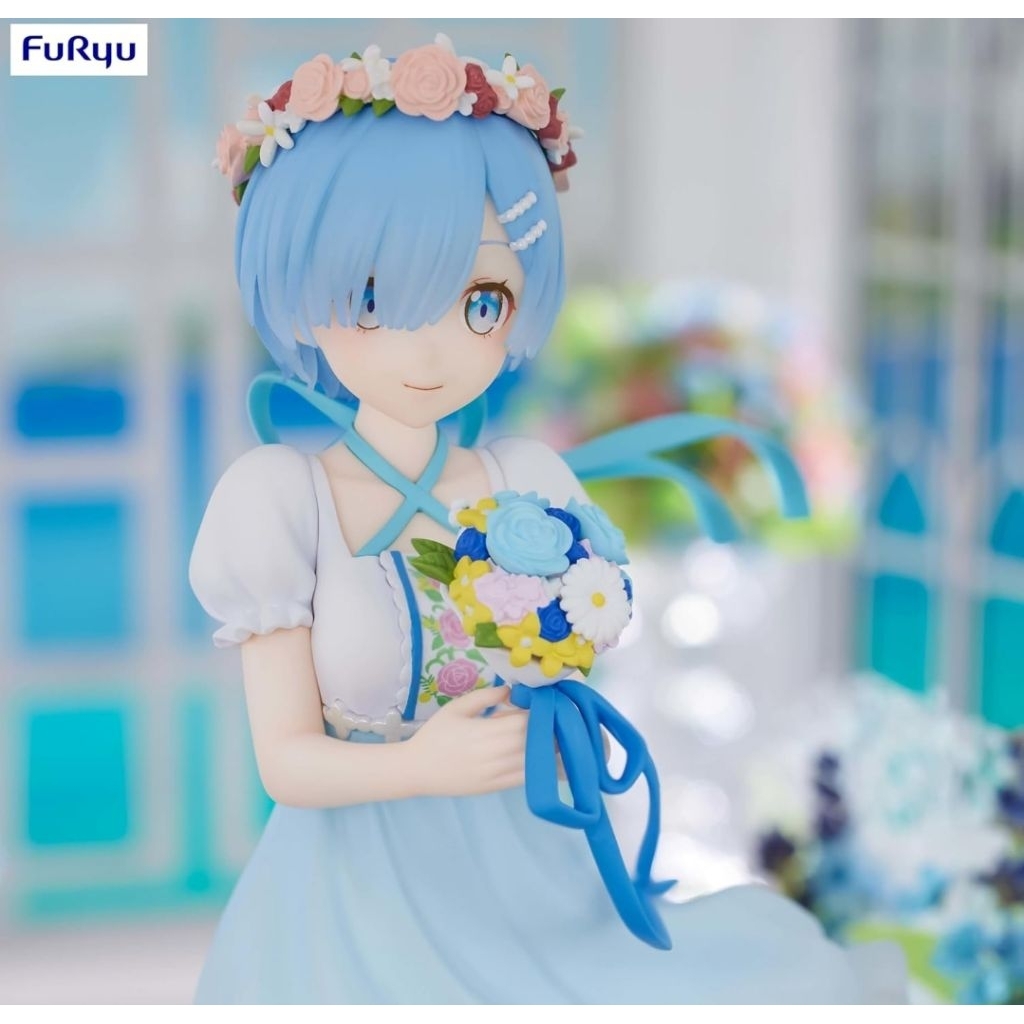 ReZero Rem เพื่อนเจ้าสาว Trio ลองมันฟิกเกอร์