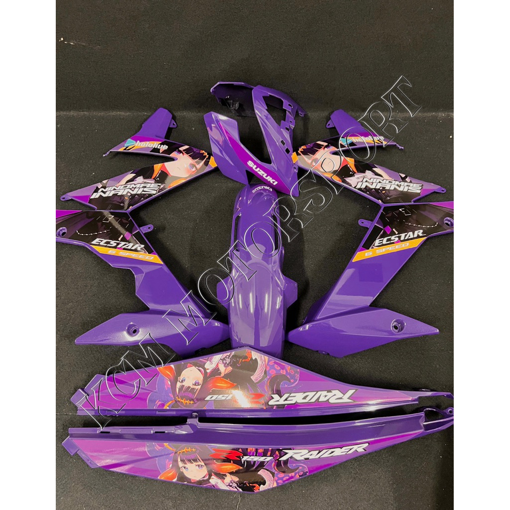 สติ๊กเกอร์ SUZUKI RAIDER ANIME ECSTAR