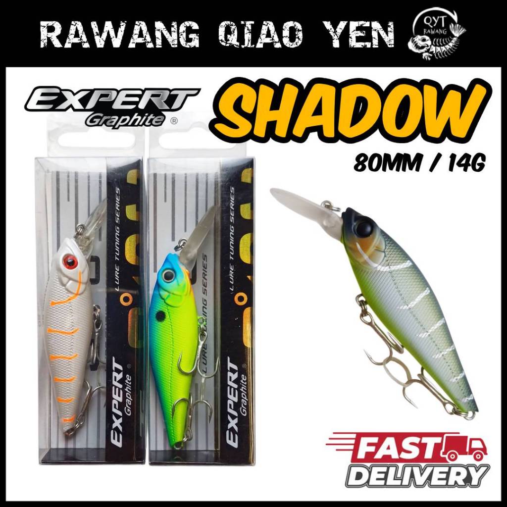 EXPERT GRAPHITE LURE TUNING SERIES SHADOW SD80 80MM/14G