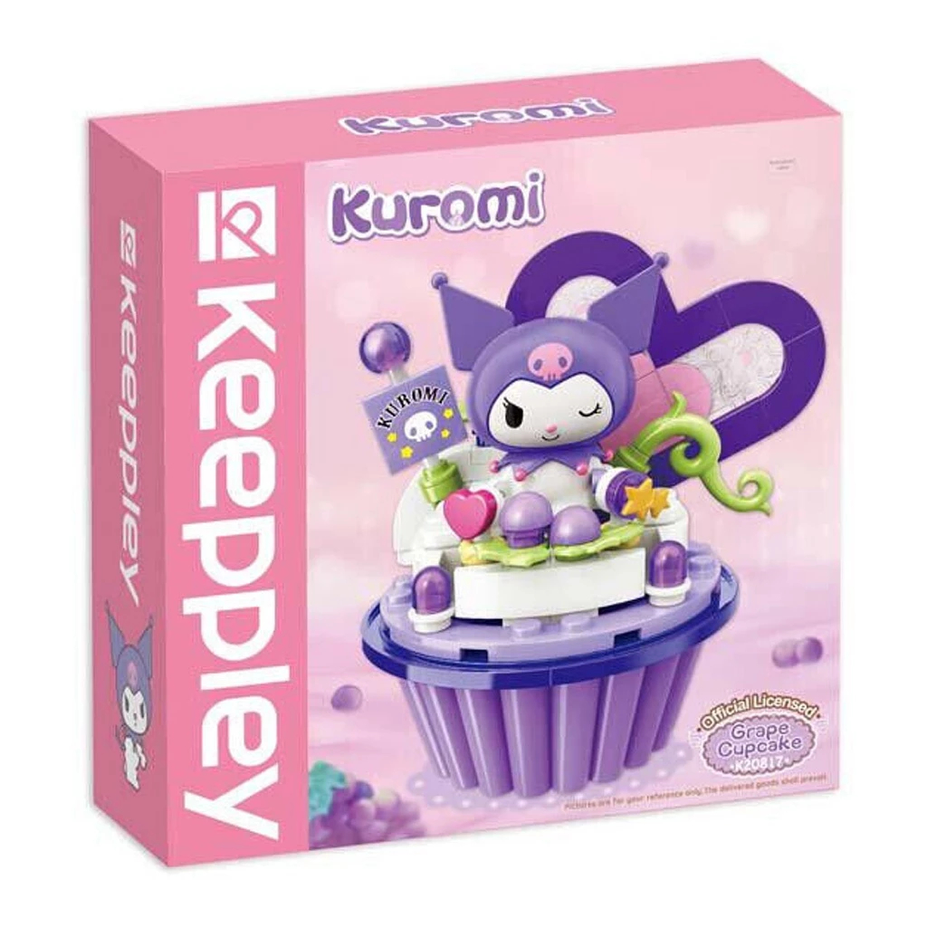 Keeppley K20817 Hello Kitty Kuromi Grape Cupcake