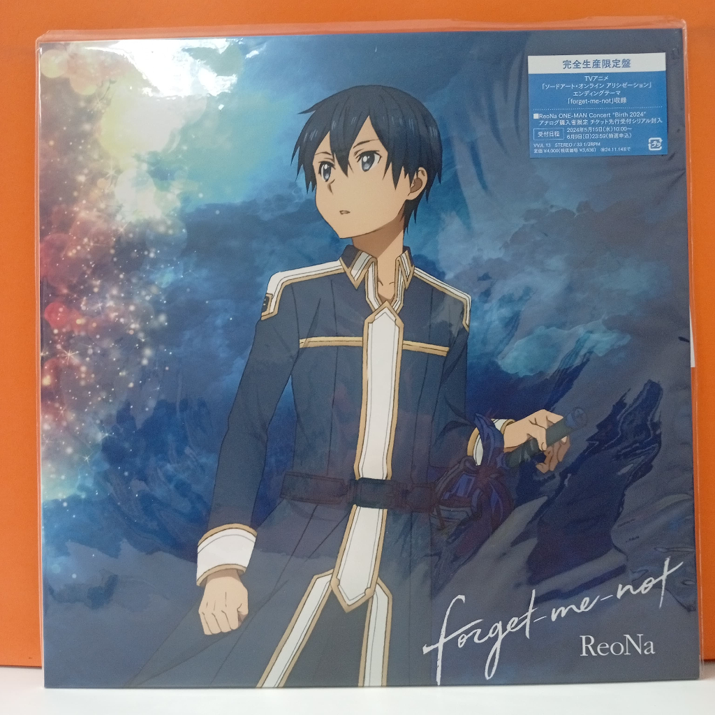 BB53-10 LP TERPAKAI [ REONA - FORGET-ME-NOT ] LP มือสอง < NM >