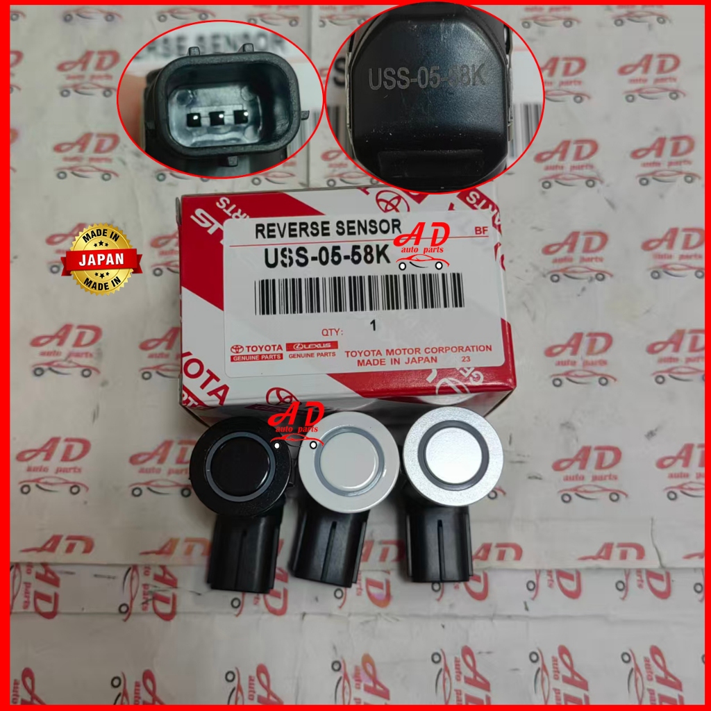ใหม่ PERODUA BEZZA/AXIA SE 2017/ARUZ/MYVI GEN3 2018 D20N M800/REVERSE เซ็นเซอร์ที่จอดรถ/USS-05-58K U