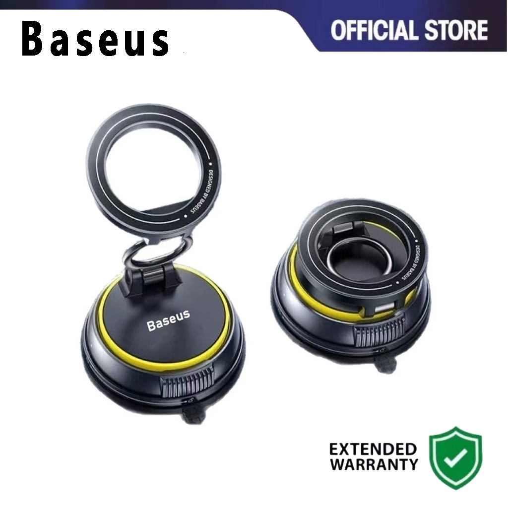 Baseus PrimeTrip VC2 Flex Magnetic Car Phone Holder Car Mount Vacuum Cup 车手机支架