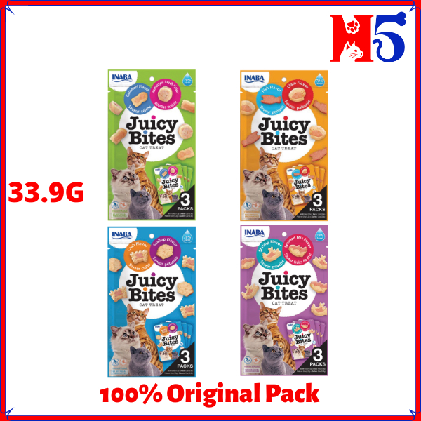 INABA Juicy Bites 11.3G X 3 ขนมแมว/ ขนมแมว