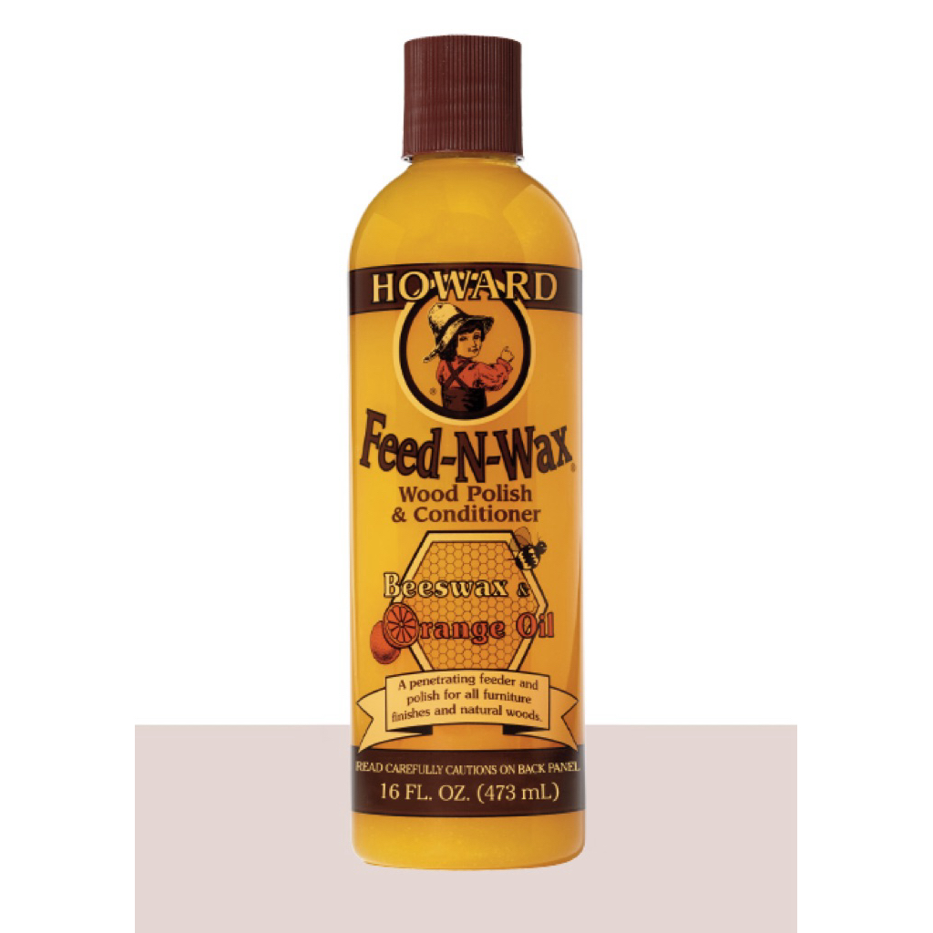 HOWARD Feed-N-Wax Wood Polish & Conditioner 473mL