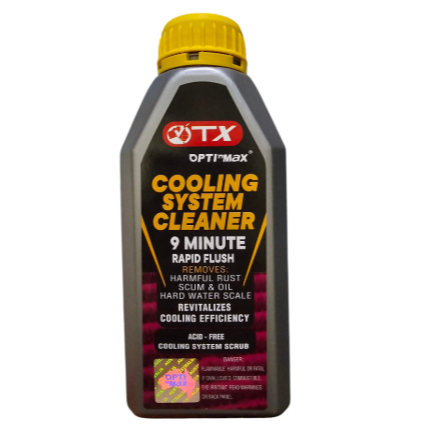 OPTInMAX OPTIMAX RADIATOR FLUSH (355ML)- COOLING SYSTEM CLEANER 9 MINUTES FOR ALL RADIATOR AND COOLI