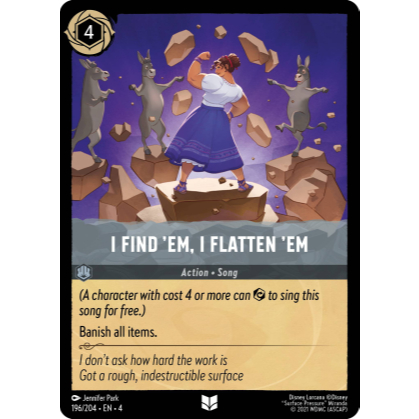 [Shuffle] Disney Loracana 199/204 - EN - 9 I Find Em, I Flatten Em