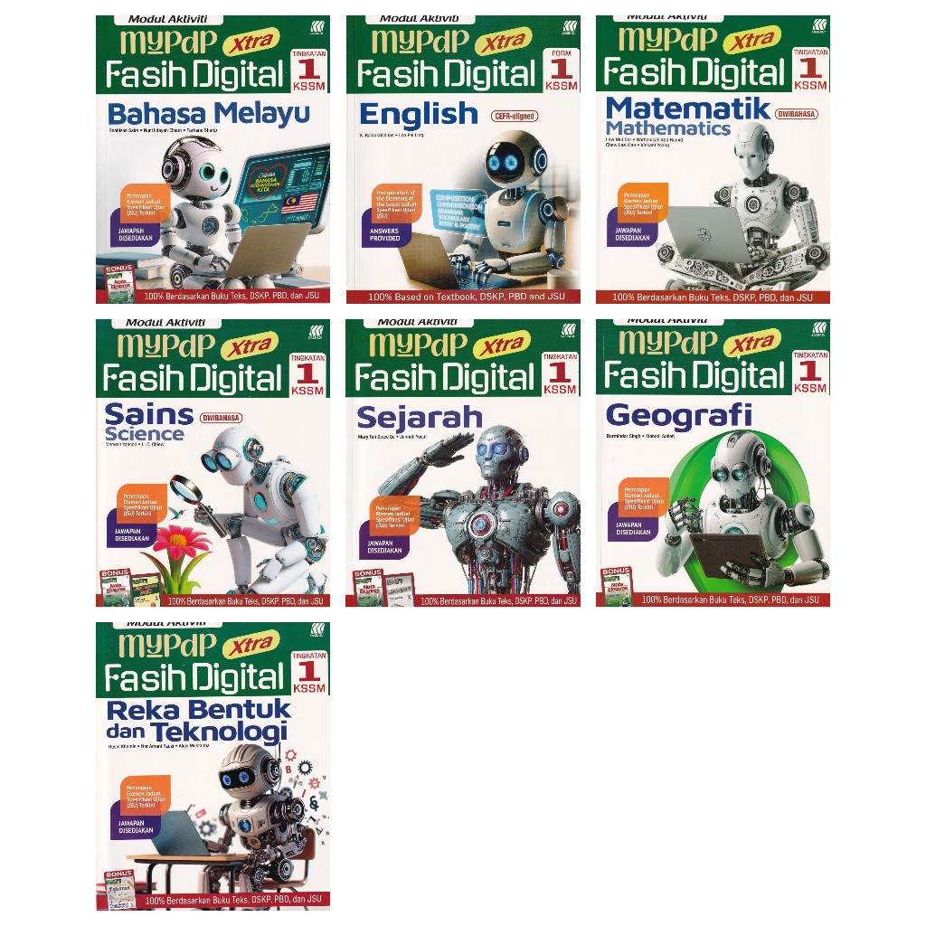MYPDP XTRA FASIH DIGITAL TING 1 ACTIVATION MODULE (2026)