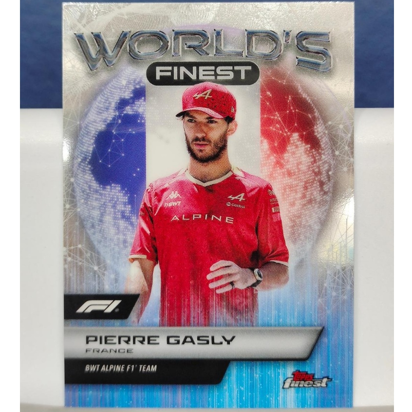 Topps F1 Finest 2024 - Finest ของ Pierre Gasly World