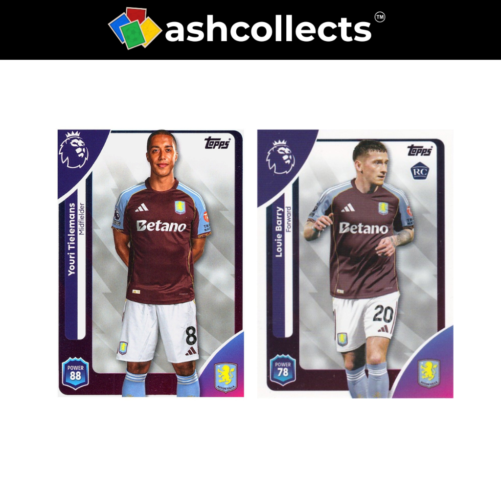 Topps Premier League 2026 Aston Villa Lot [ของสะสม]