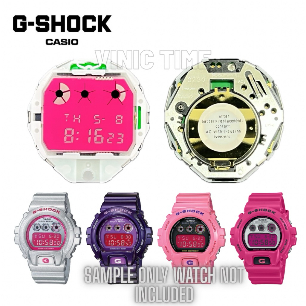 G-Shock MODULE/WITHOUT MOVEMENT DW-6900CB-8(3230), DW-6900CC-6(3230), DW-6900CS-4(3230)