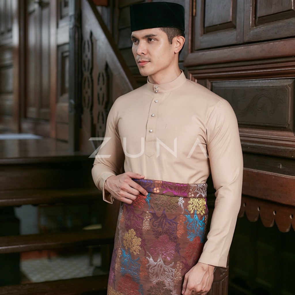 NUDE LUXMAN series Baju Melayu (Cek Musang) ผ้าฝ้ายญี่ปุ่นพรีเมี่ยม