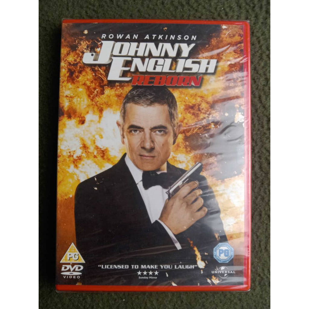 JOHNNY ENGLISH REBORN - ROWAN ATKINSON DVD MOVIE ใหม่ SEALED