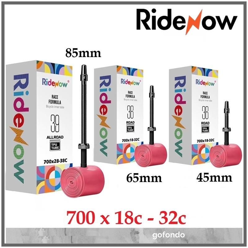 Ridenow Ultralight 19g 36g ยางในสําหรับจักรยานเสือหมอบ DISC 700c