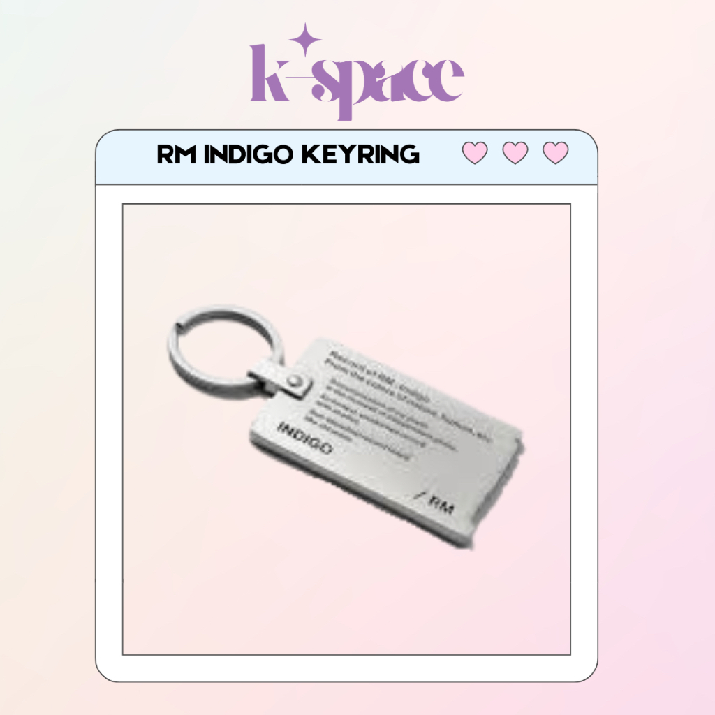BTS RM INDIGO KEYRING