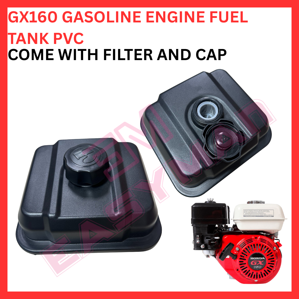 TANGKI MINYAK PLASTIKE FUEL ถัง PVC GASTOLINE เครื่องยนต์ 168F 170F GX160 GP160
