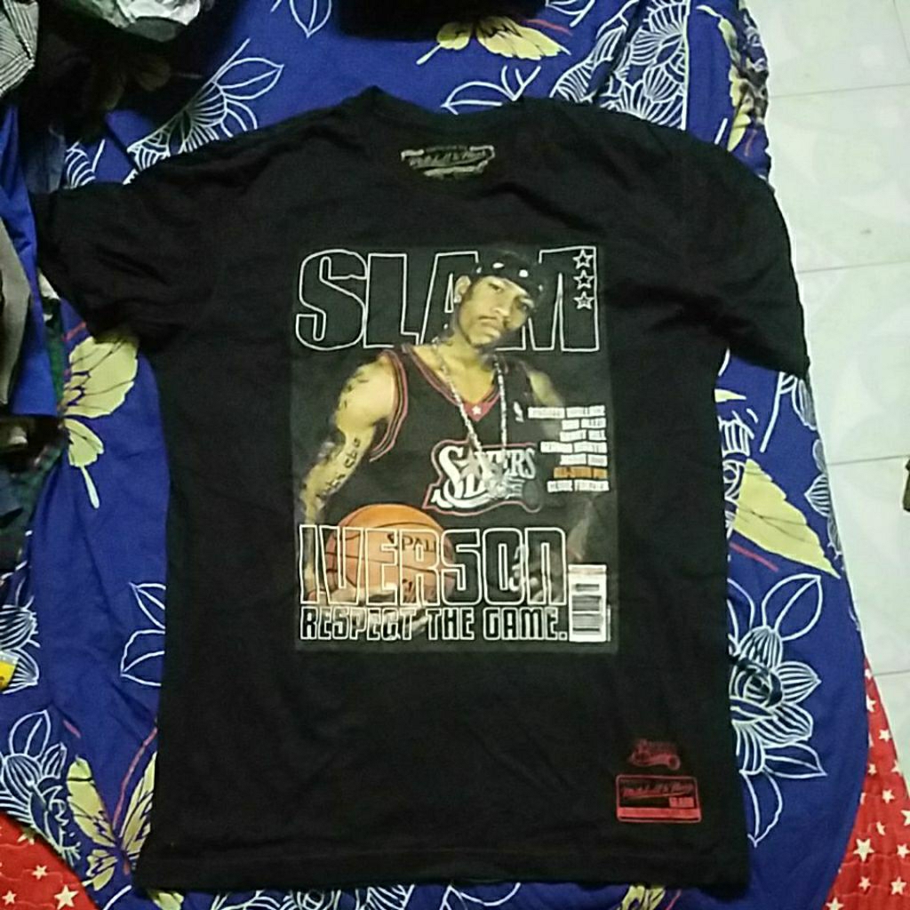 NOSTALGIA ALLEN IVERSON SIXER SIZE M 20X28 นิ้ว