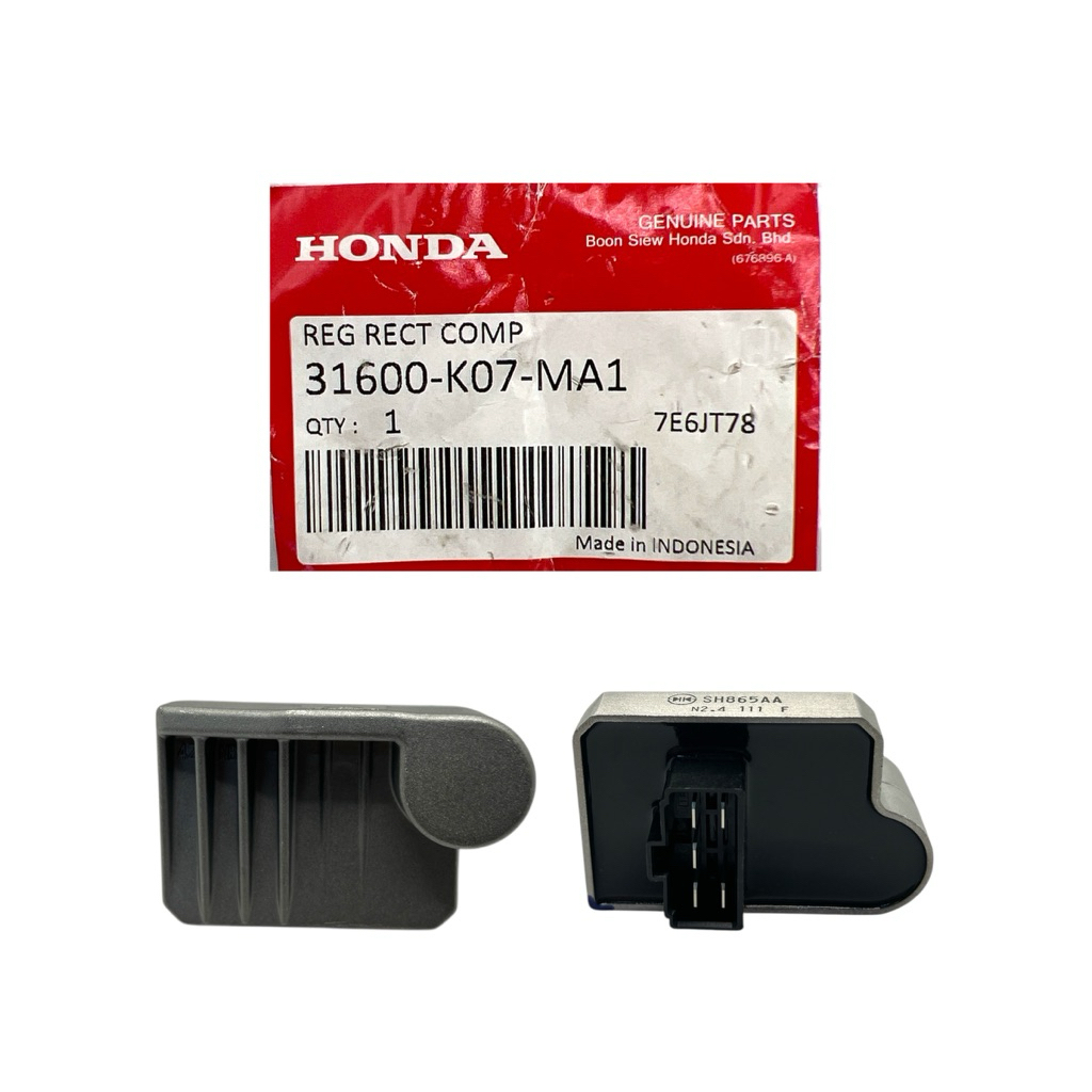 ️31600-K07-MA10M1 2003 HONDA WAVE DASH 110 2 F. I V2 RECIFER REGULATOR 100%
