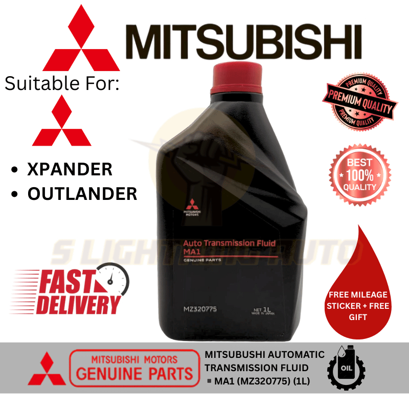 (MA1) (1L) น้ํามันเติมเกียร์ AutoMatic สําหรับ MITSUBISHI XPANDER, OUTLANDER (MZ320775)