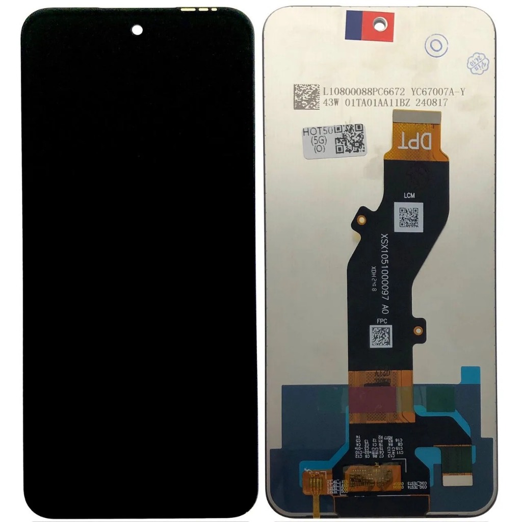 LCD FULL SET INFINIX HOT 50(5G) X6720 / HOT 50i X6531 / HOT 60i X6728 / SMART9 X6532 / SMART9-HD X65