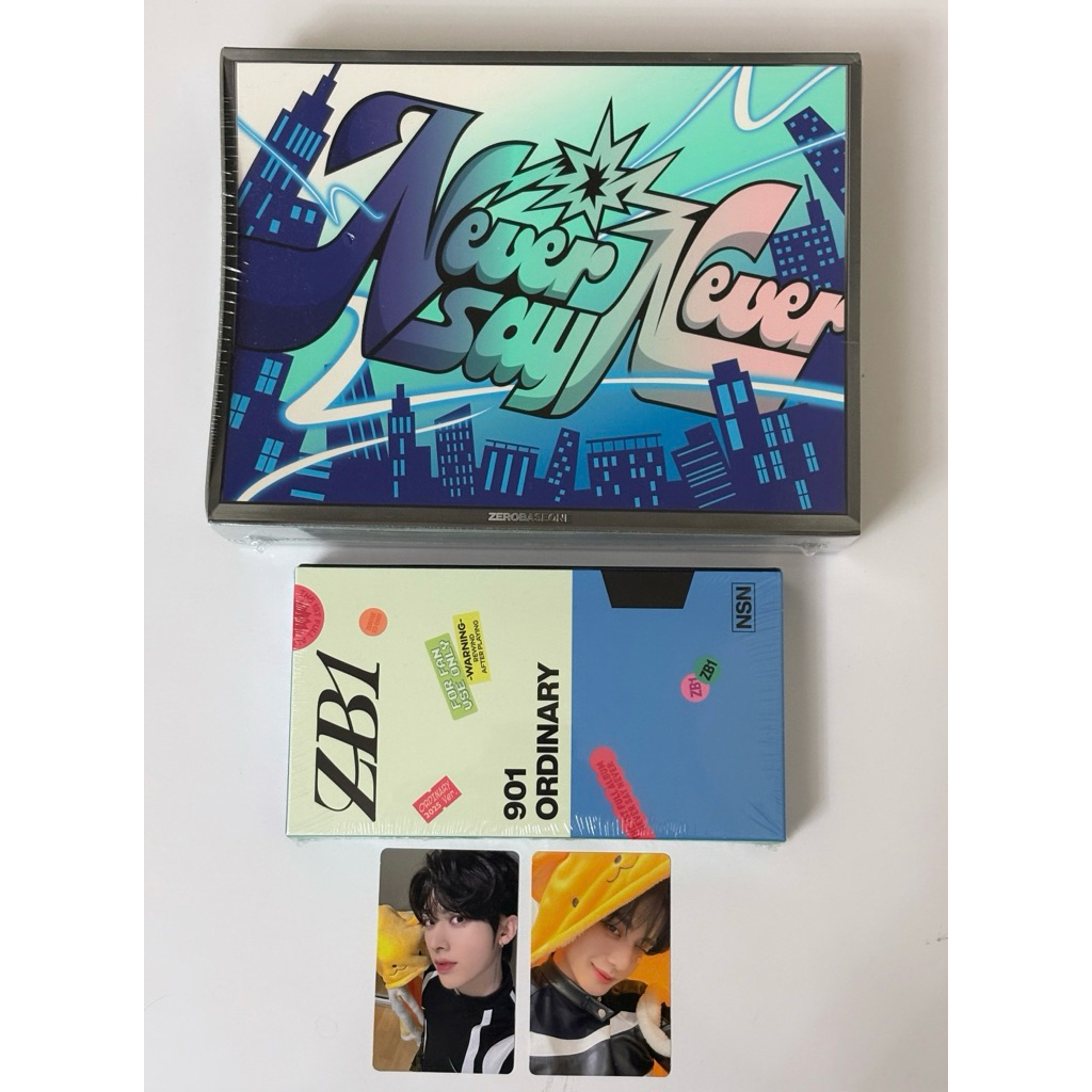 Zerobaseone ไม่เคยพูดไม่มีอัลบั้มที่ปิดผนึกด้วยริค jiwoong muvve offline fansign ใน kuala kumber pc 