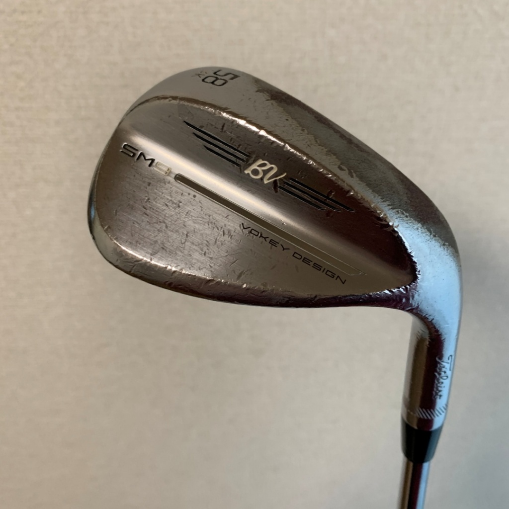 🇯🇵Titleist Vokey SM9 TOUR CHROME Wedge 58-14K เพลาเหล็ก FlexWEDGE ใช้