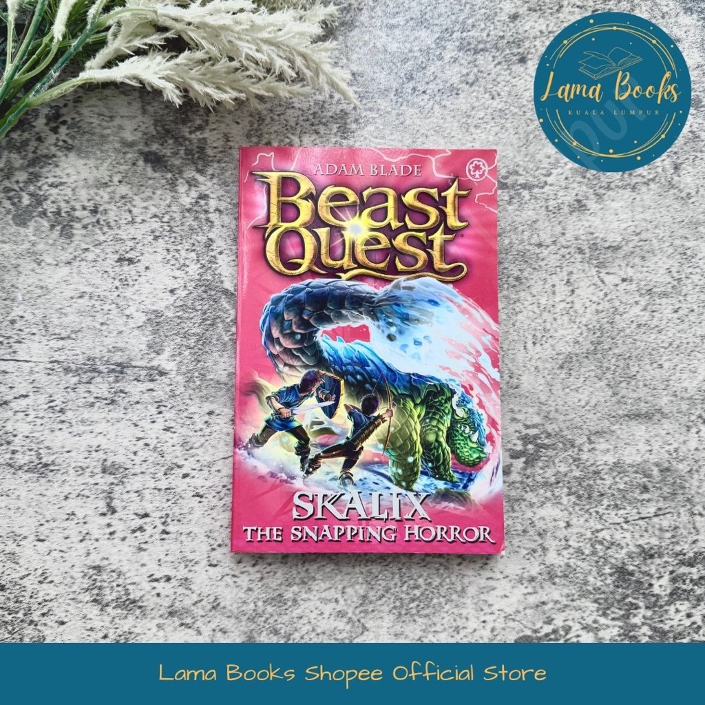หนังสือลามะ: Kids Adam Blade: Skalix the Snapping Horror, Beast Quest Children English Fantasy BooK 