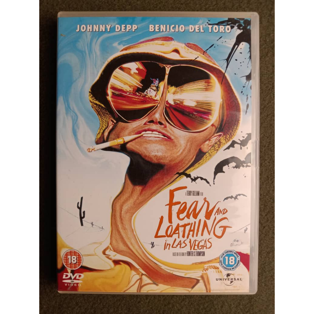 FEAR AND LOATHING IN LAS VEGAS DVD MOVIE