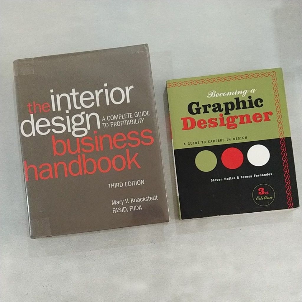 ใช้ XK2-0131-ss The Interior Design Business Handbook โดย Mary V.Knackstedt/ Becoming a Graphic Desi