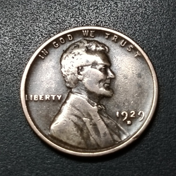 US Lincoln Wheat Penny 1 Cent 1929
