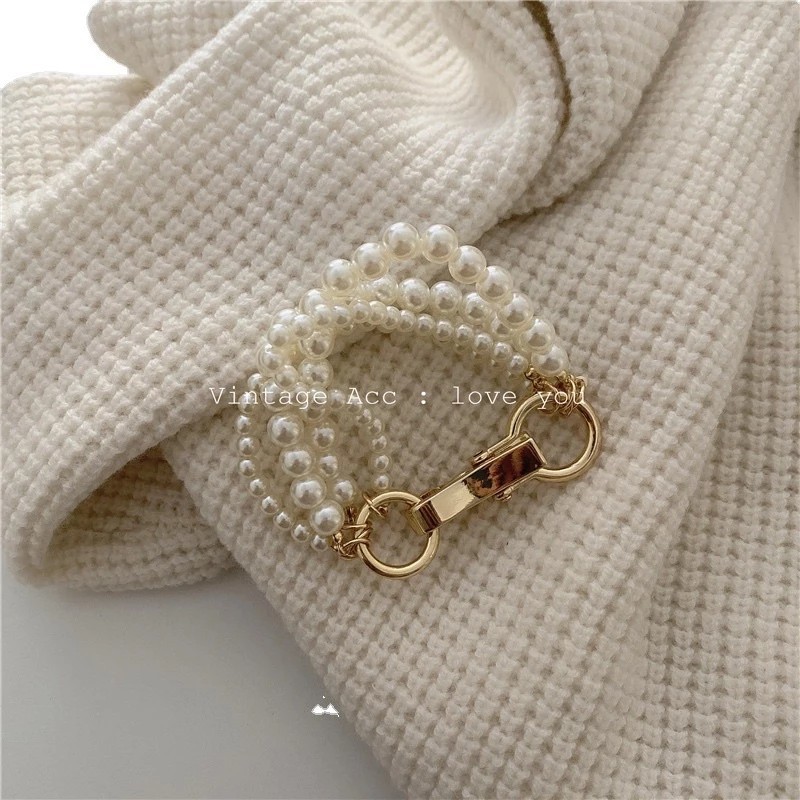 ELAINE PEARL BRACELET GELANG PEARL GELANG MUTIARA GELANG TANGAN แฟชั่น JEWELERY