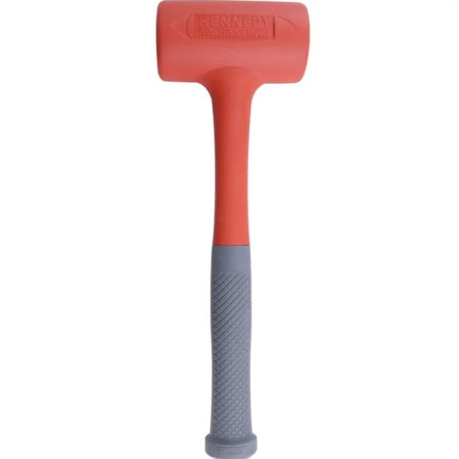 KENNEDY SafeBlowerTM Rubber Dead Blow Hammers, Steel Shaft, High Impact 14/20/28/38/45oz