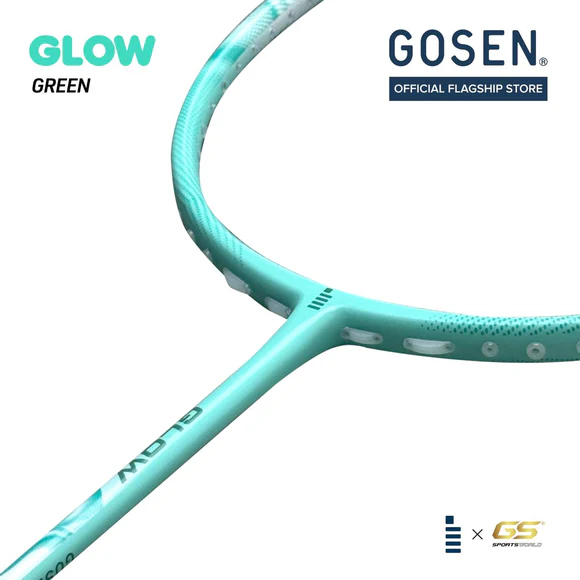 ไม้แบดมินตัน Gosen V1 Glow - สีเขียว ฟ้า ม่วง ชมพู ส้ม