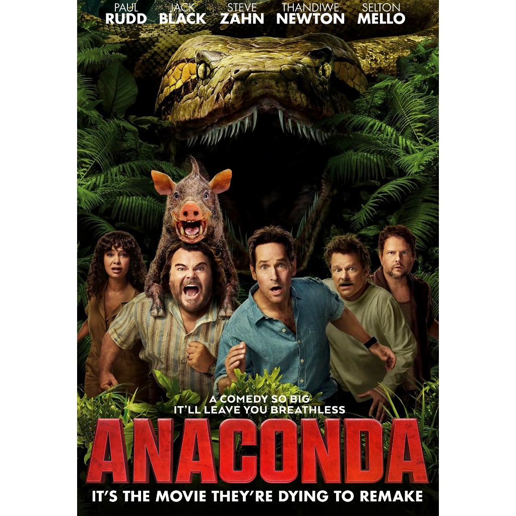 Anaconda DVD & Pendrive ภาพยนตร์ภาษาอังกฤษ 2025