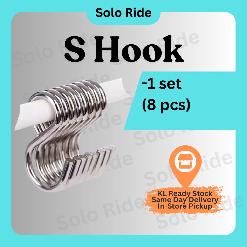 8 ชิ้น S Hook Delivery กระเป๋า Courier กระเป๋าอุ่นความร้อนกระเป๋า Cooler กระเป๋าคว้า Lalamove Goget