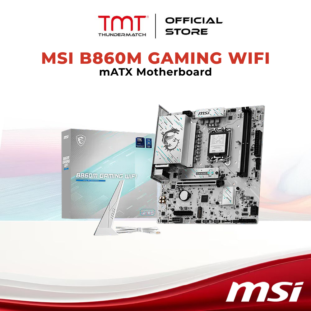 TMT MSI B860M GAMING WIFI LGA1851 mATX เมนบอร์ด