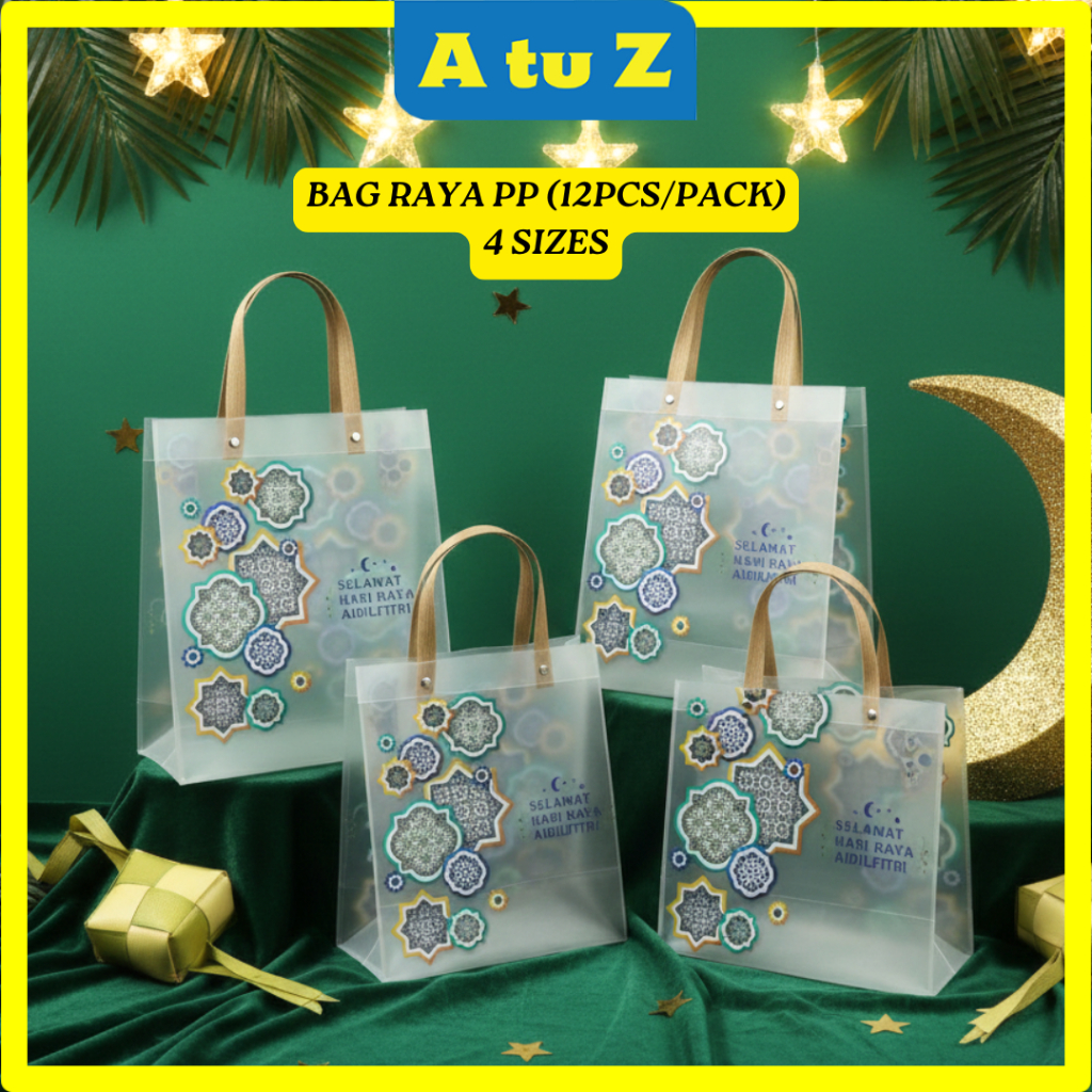 AtuZ RAYA 2026 Bag Raya/Beg Doorgift Raya/ Doorgift Rumah Terbuka/ (4size)/ Beg Hamper Raya